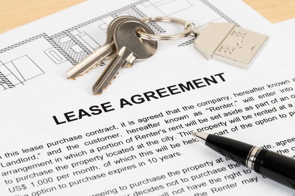 Rental Agreement Paperwork Document Concept