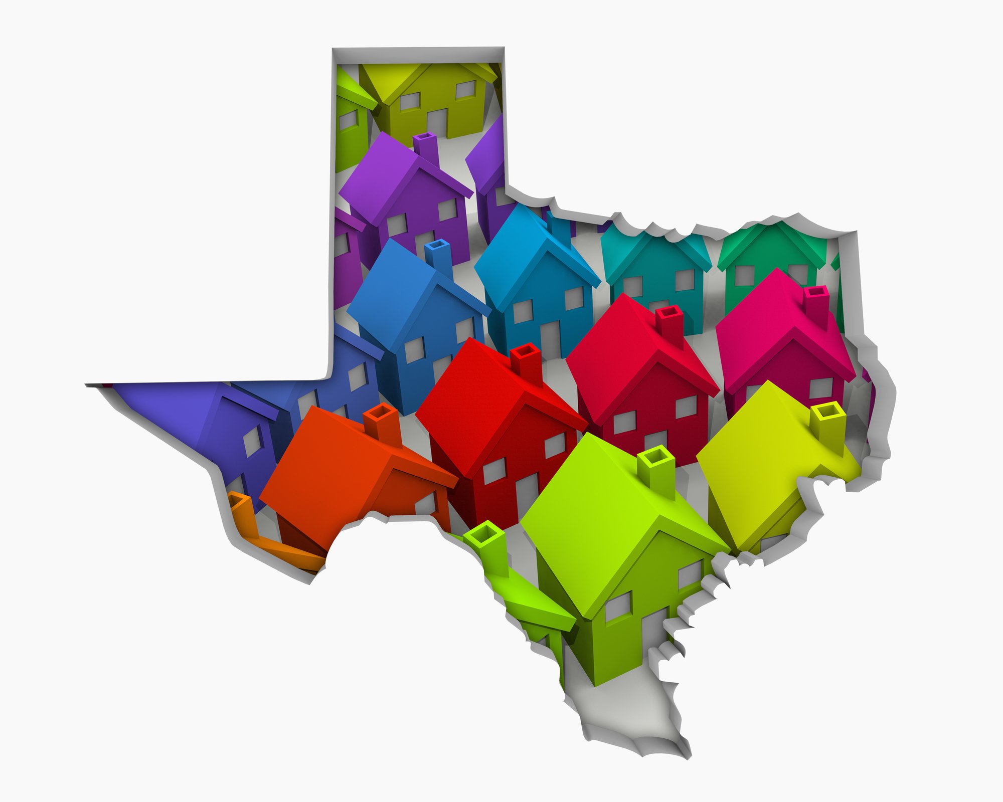 Texas TX Homes Homes Map