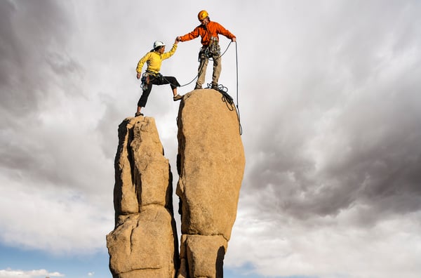 Team on the summit