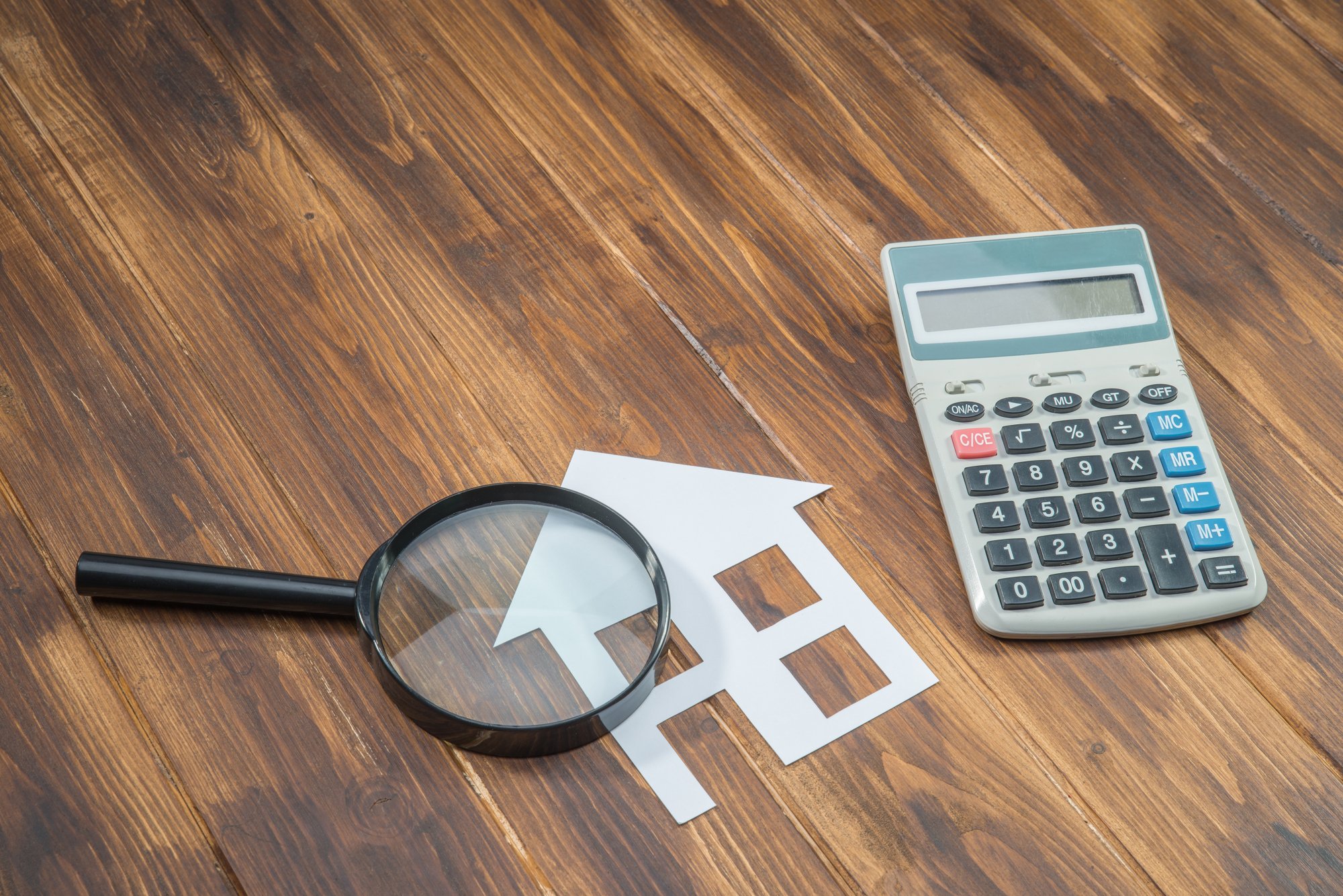 Buy house Mortgage calculations, calculator with Magnifier